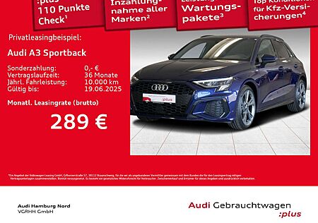 Audi A3 30 TDI S line S tronic AHK ACC Navi