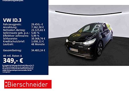 VW ID.3 Volkswagen Pro AHK MATRIX WÄPU CAM ACC