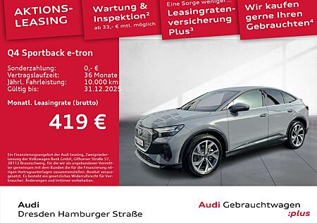 Audi Q4 e-tron 45 Matrix Wärmepumpe AHZV