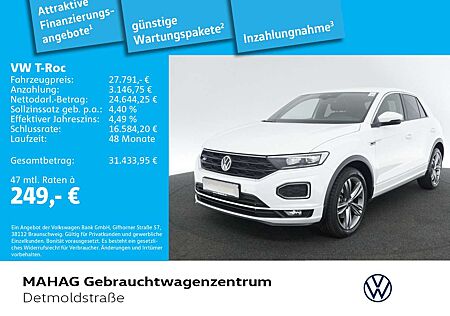 VW T-Roc Volkswagen 2.0 TDI R line Navi LED Alu18Sebring