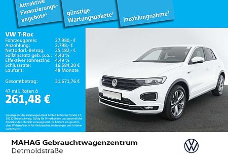 VW T-Roc Volkswagen 2.0 TDI R line Navi LED Alu18Sebring