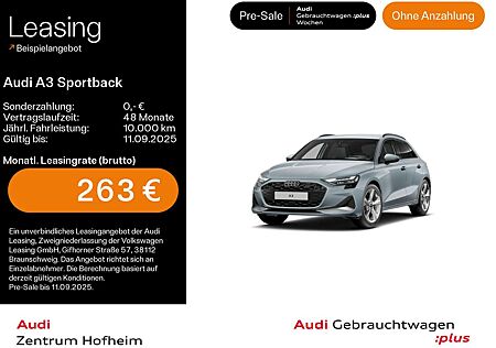 Audi A3 30 TFSI Advanced*Sonos*HUD*LED*Virt