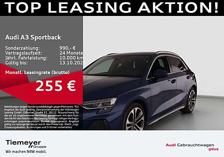 Audi A3 30 TFSI S LINE ST.HEIZ SONOS HuD AH