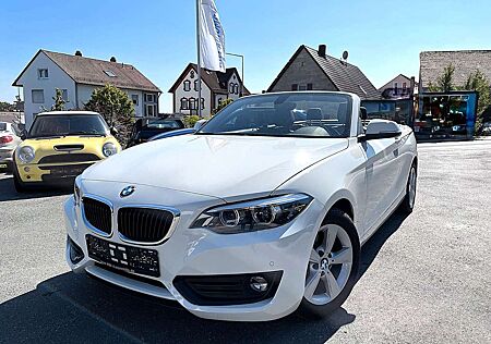 BMW 218 2 Cabrio i Advantage/1.HAND/LEDER/KAMERA/LED