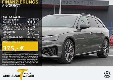 Audi A4 40 TFSI Q 2 x S LINE LM19 KAMERA NAVI+