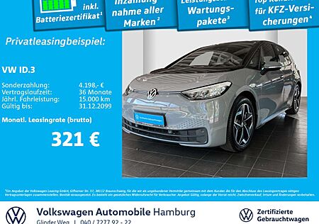 VW ID.3 Volkswagen Pro Performance Life PDC Navi Sitzhzg