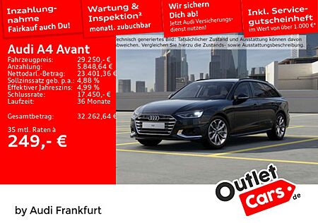 Audi A4 40 TDI advanced S tronic Navi DAB VC PD