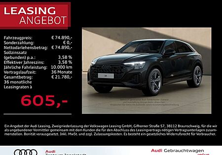 Audi Q8 55 TFSI e qu MATRIX Luft AHK ACC HuD 21" Kam.
