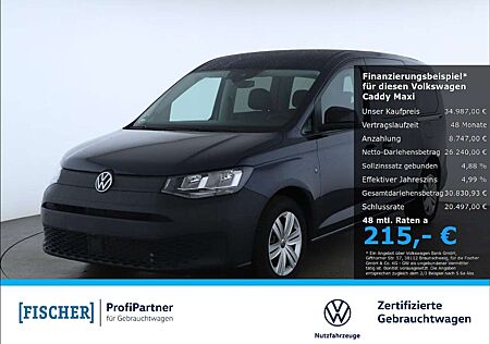 VW Caddy Volkswagen 2.0TDI DSG Navi Rear View ACC PDC Vorber. AHK 7-Si