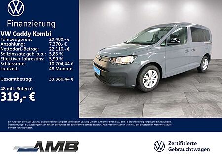 VW Caddy Volkswagen 1.5 TSI Navi/RFK/Standhzg/09.29Garan