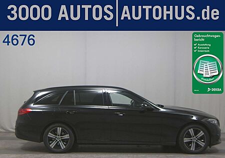 Mercedes-Benz C 200 T d Avantgarde Night T-Leder Navi LED RFK