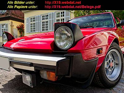 Fiat X 1/9 five speed