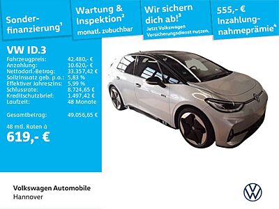 Volkswagen ID.3 GTX Navi LED-Matrix HuD WP ACC PDC SHZ DAB+