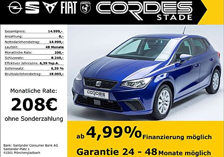 Seat Ibiza Style 1.0 TSI Allwetterreifen PDC Navi Freisprech(