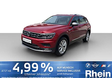 VW Tiguan Allspace Volkswagen 2.0 TDI 4Motion Highline Navi AHK Navi AHK