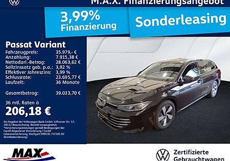 VW Passat Variant Volkswagen 2.0 TDI DSG ELEGANCE IQ.LIGHT+AHK