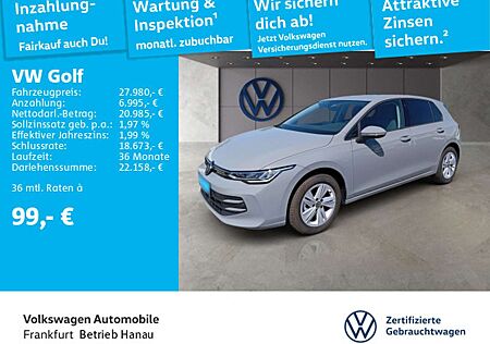 VW Golf Volkswagen VIII 1.5 eTSI DSG Life AHK Standhzg. Front