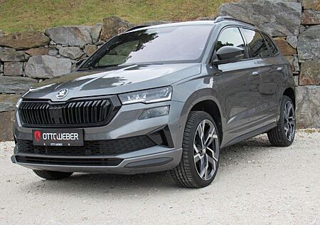 Skoda Karoq 1.5l TSI ACT DSG Sportline AHK ACC 19 Zoll