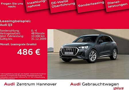 Audi Q3 S line 35 TFSI LED Kamera virtual Navi