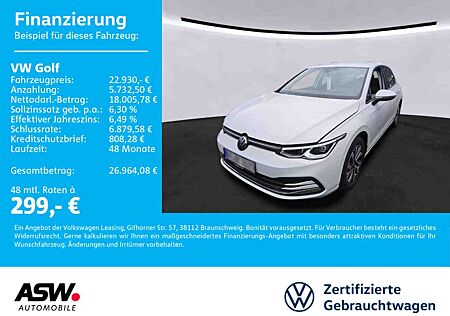 VW Golf Volkswagen Active 1.5 eTSI DSG LED Navi RFK Stdhzg AHK
