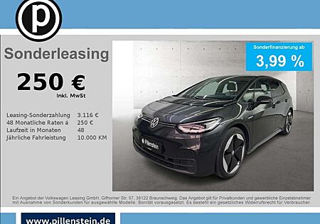 VW ID.3 Volkswagen PRO PERF TECH NAVI+AHK+WPU+KAM+20"