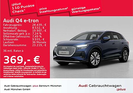 Audi Q4 e-tron 35 advanced Navi+/PDC+