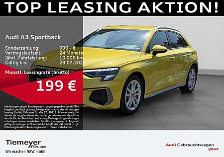 Audi A3 30 TDI S LINE LM18 AHK NAVI+ LED