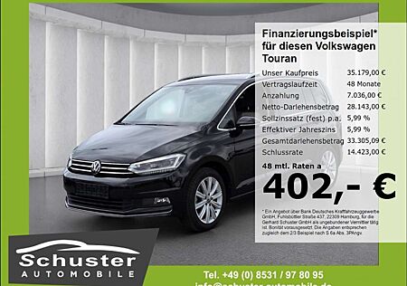 VW Touran Volkswagen Highline 7-Sitze TDI*DSG AHK LED ACC Navi