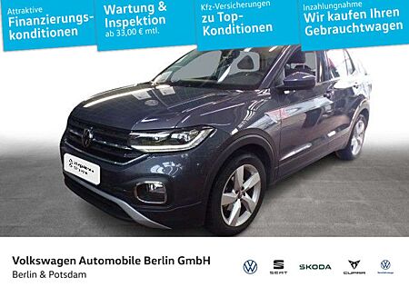 VW T-Cross Volkswagen 1.0 TSI DSG Style Navi LED APP ACC