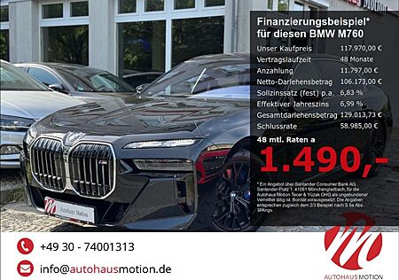 BMW 760 e Cinema Sky Lounge Chauffeur NP 191TE Kristall xD