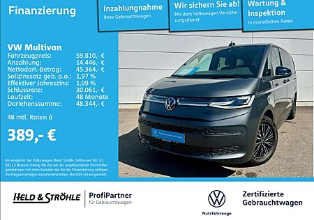 VW T7 Multivan Volkswagen Lang Style 2.0 TDI DSG IQ NAV ACC AHK