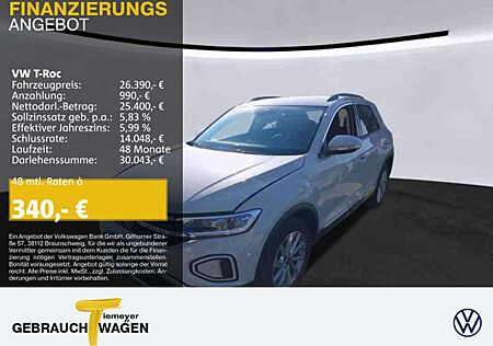 VW T-Roc Volkswagen 1.5 TSI DSG STYLE LED+ NAVI VZE ALLWETTER