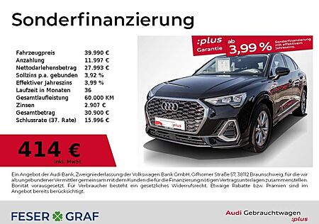 Audi Q3 Sportback 35 TFSI S line /LED,AZV,Navi+,Kamera