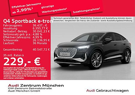 Audi Q4 e-tron 50 qu. S line Pano/Matrix/SO