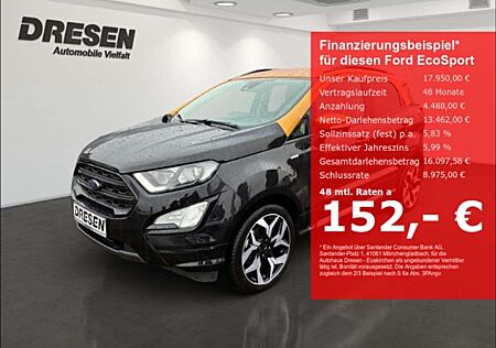 Ford EcoSport ST-Line 1.0 EcoBoost Sitzheizung/Klimaautomatik/Zu