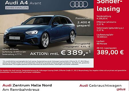 Audi A4 Avant S line 40 TFSI quattro S tronic