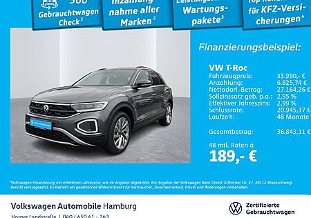 VW T-Roc Volkswagen Goal 2.0 TDI DSG LED AHK Sitzheizung PDC