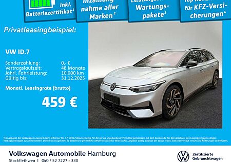 VW ID.7 Volkswagen Tourer Pro Navi AHK Wärmep. ACC Panorama