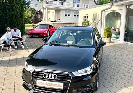 Audi A1 S-Line org.28'Km Navi PDC Sitzh. MFL 17"1.Hd.