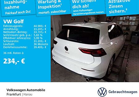 VW Golf GTI Volkswagen Golf VIII 2.0 TSI DSG GTI Navi LED Scheinwerfer