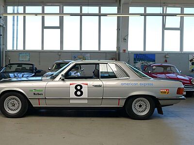 Mercedes-Benz SLC 450 5.0, umfangreich im Rallye Trim restauriert.