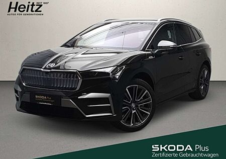 Skoda Enyaq 85x L&K Wärmepumpe AHK Pano Allrad Leder