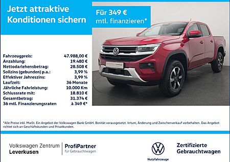 VW Amarok Volkswagen II Deka Style 4Motion SHZ KEYLESS CARPLAY