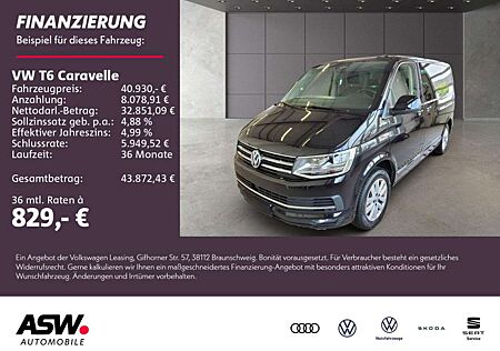 VW T6 Caravelle Volkswagen Highline 2.0TDI DSG LEDER Stdhz AHK
