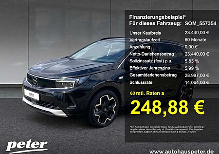 Opel Grandland 1.2 Turbo Elegance Klimaautomatik Leder Allwetter