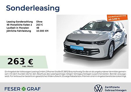 VW Golf Volkswagen 8 Life 1.5 TSI APP AHK ACC beh.Lenkrad LED SiHz