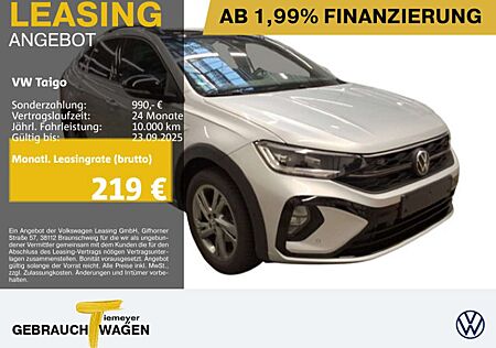 VW Taigo Volkswagen 1.5 TSI DSG R-LINE BLACK STYLE LM18 IQ.DRI
