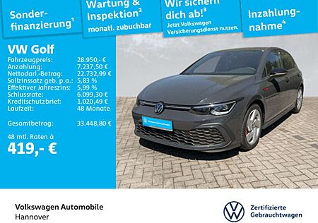 VW Golf GTI gebraucht kaufen VW Golf GTI Volkswagen Golf VIII 2.0 TSI DSG GTI Navi LED DigCockpit AC