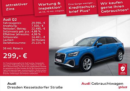 Audi Q2 35 TFSI S-Line Kamera LED Navi DAB