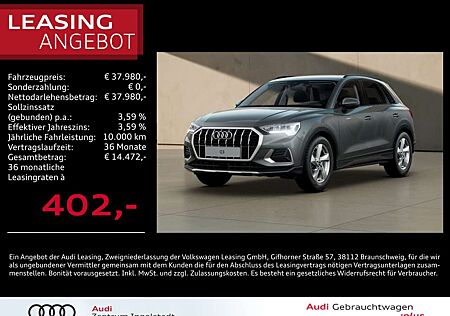 Audi Q3 35 TDI LED NAVI ACC Kamera virtual+ advanced